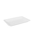 Fineline Settings Fineline Settings 3540-WH White Medium Rectangle Tray RC472.WH